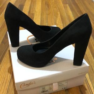 Candie’s Black High Heel Pump